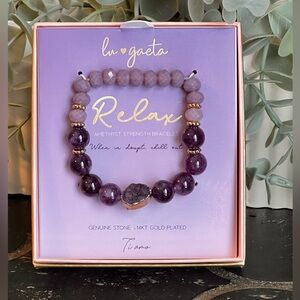 Amethyst Strength Bracelet